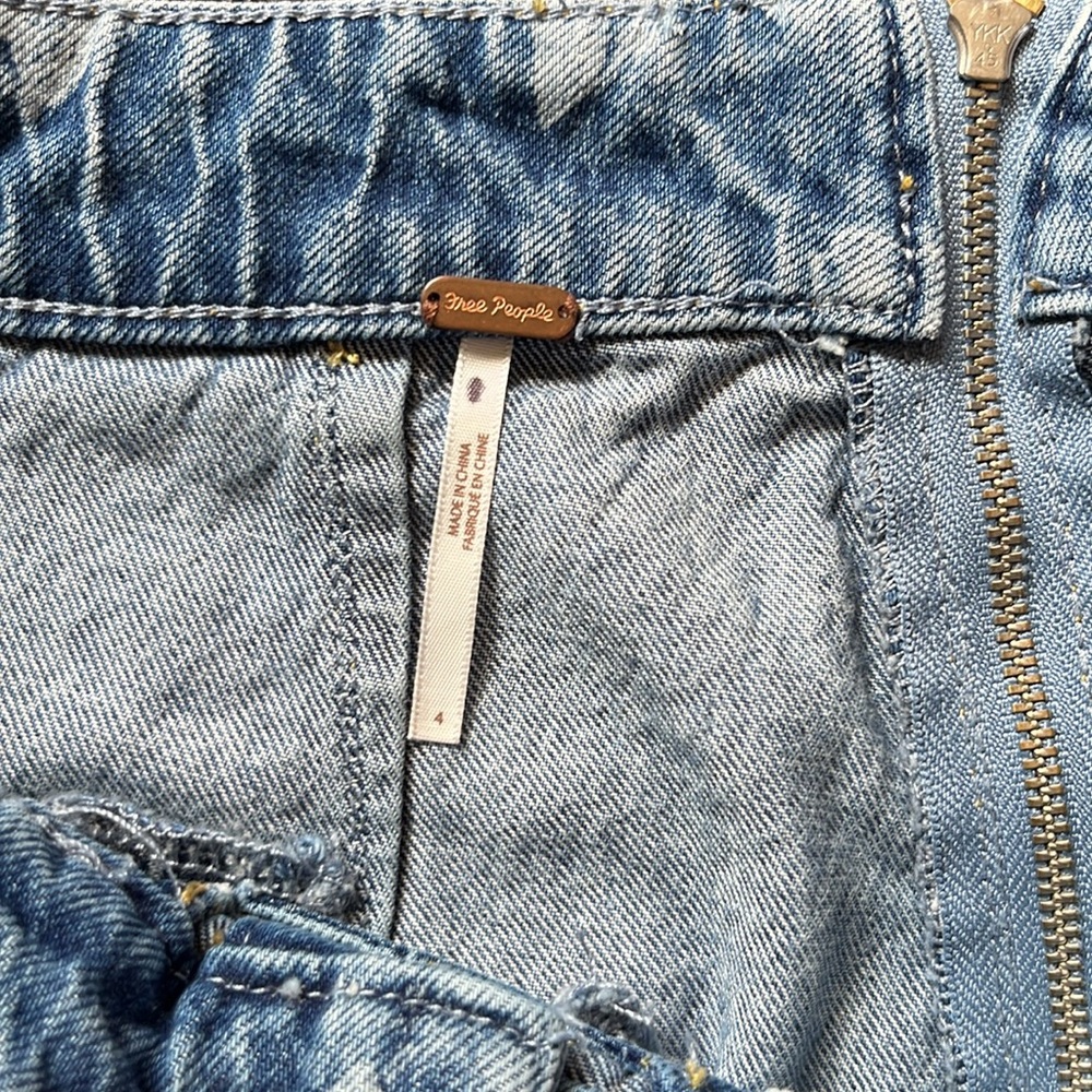 Free People denim skort - Picture 6 of 11